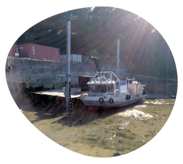 Infrastructure portuaire privée à Paimpol (Trieux)