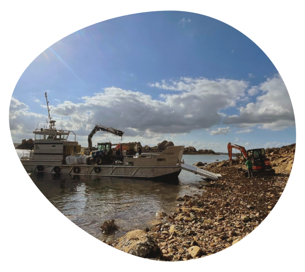 Notre barge de 20 m, le Quistillic